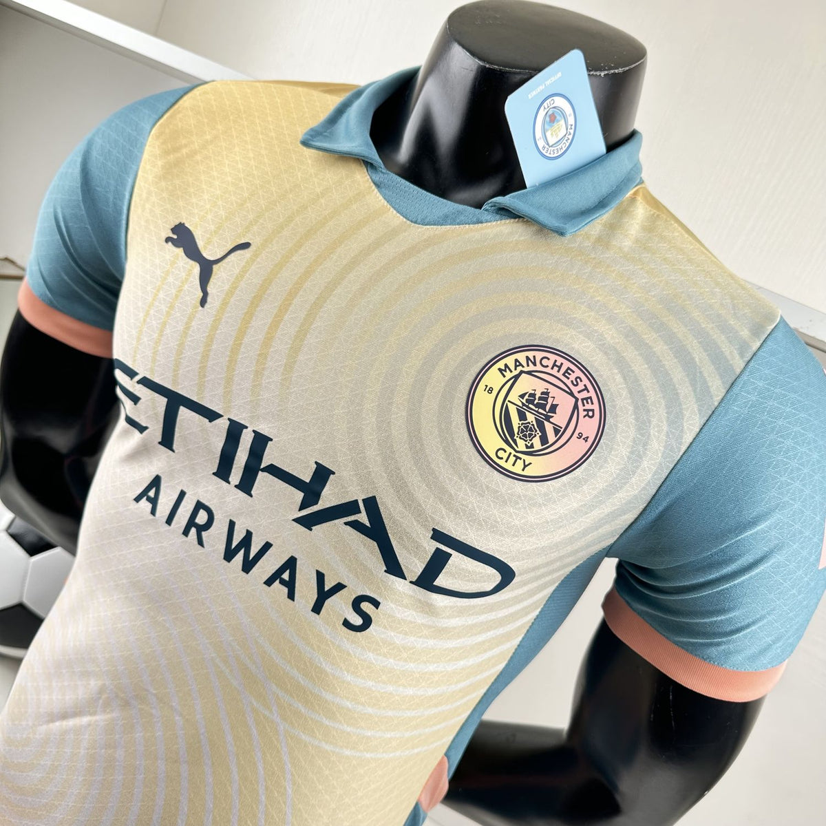 Camisa Manchester City IV 2024/25 - Jogador Masculina