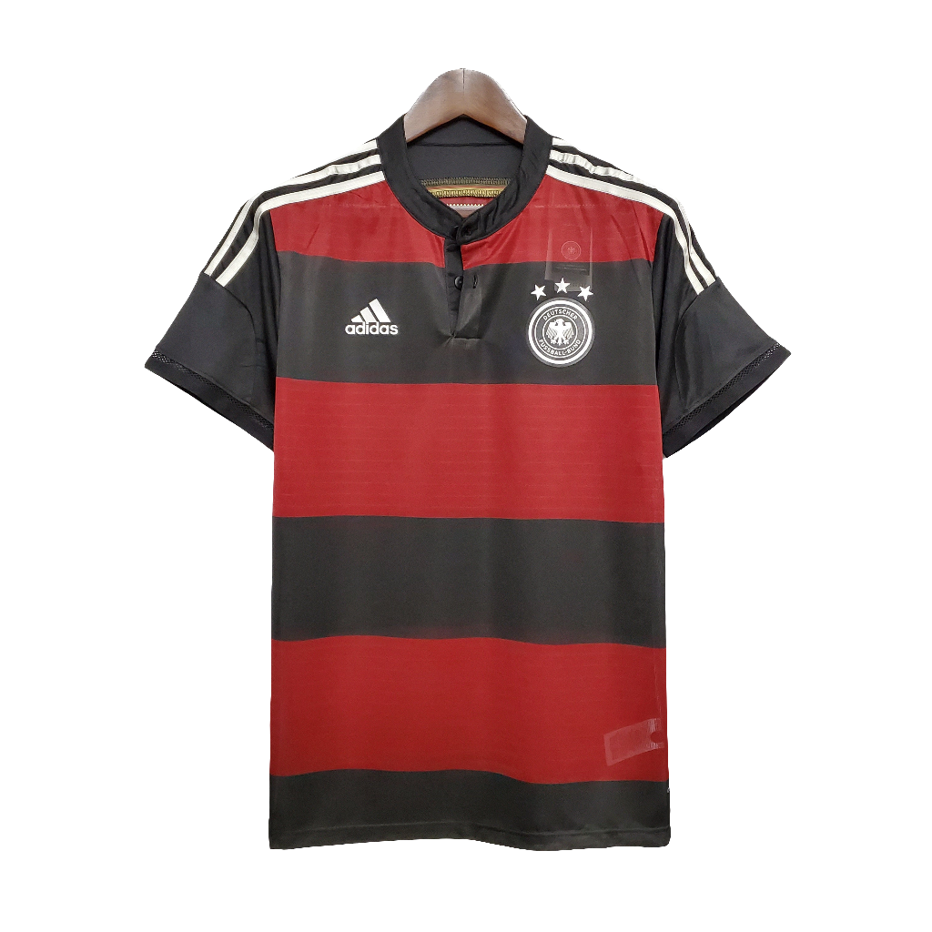 Camisa Seleção Alemanha Retro 2014 II Rubro-negra Adidas