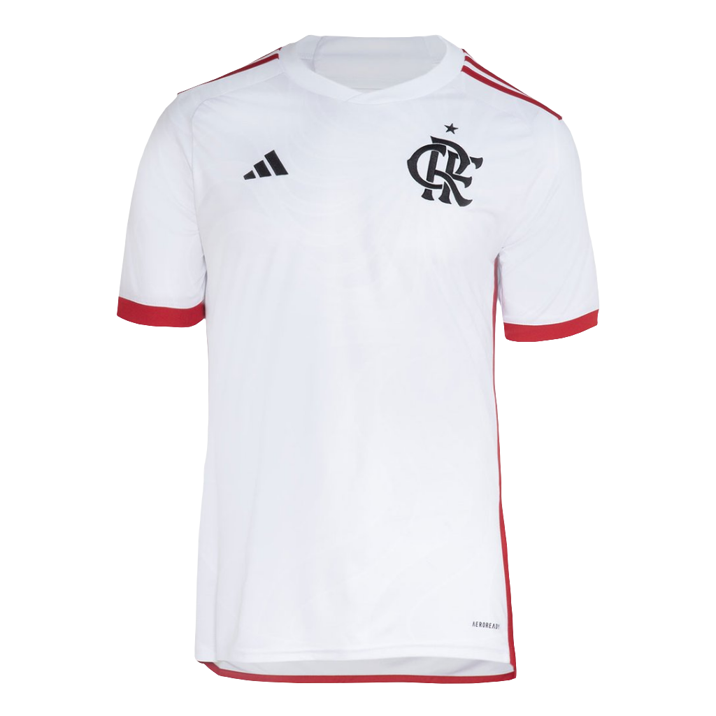 Camisa Flamengo II 24/25 s/n° Torcedor Adidas Masculina - Branco