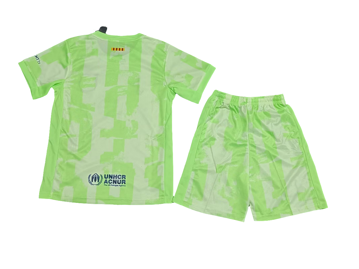 Kit Infantil Barcelona lll 2024/25 - Verde