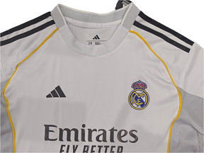 Kit Infantil Real Madrid l 25/26 Adidas - Torcedor - Branco