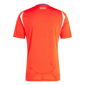 Camisa Chile I 24/25 Adidas Masculina - Vermelha