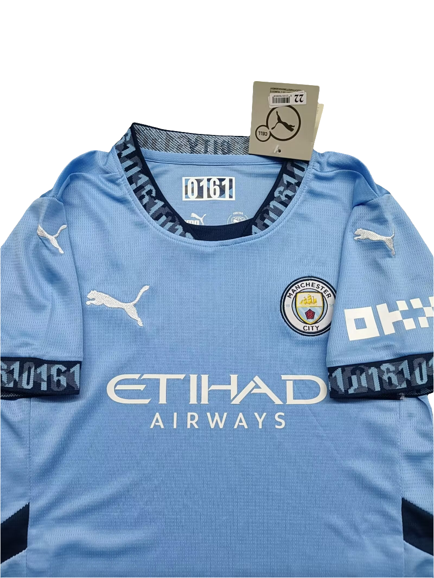 Kit Infantil Manchester City 24/25 - Azul