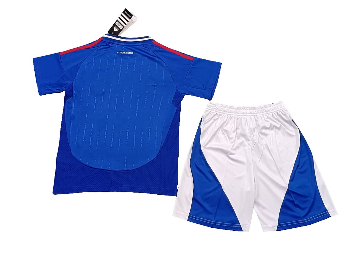 Kit Infantil Itália euro l 2024/25 - Azul