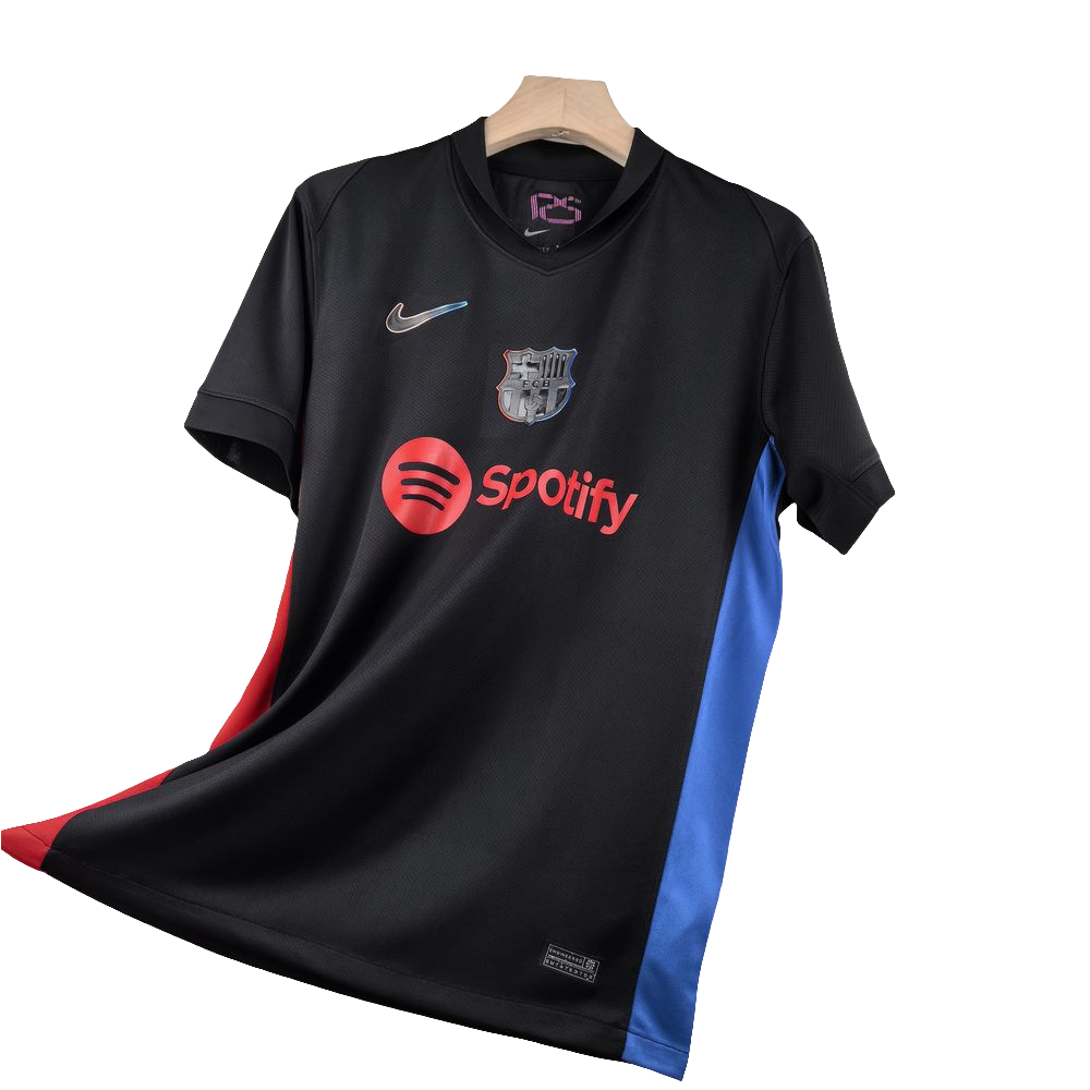 Camisa Nike Barcelona II 2024/25 Torcedor Pro Masculina - Preto