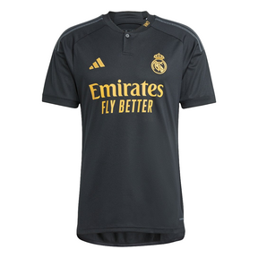 Camisa Real Madrid Third 23/24 s/n° Torcedor Adidas Masculina - Preto