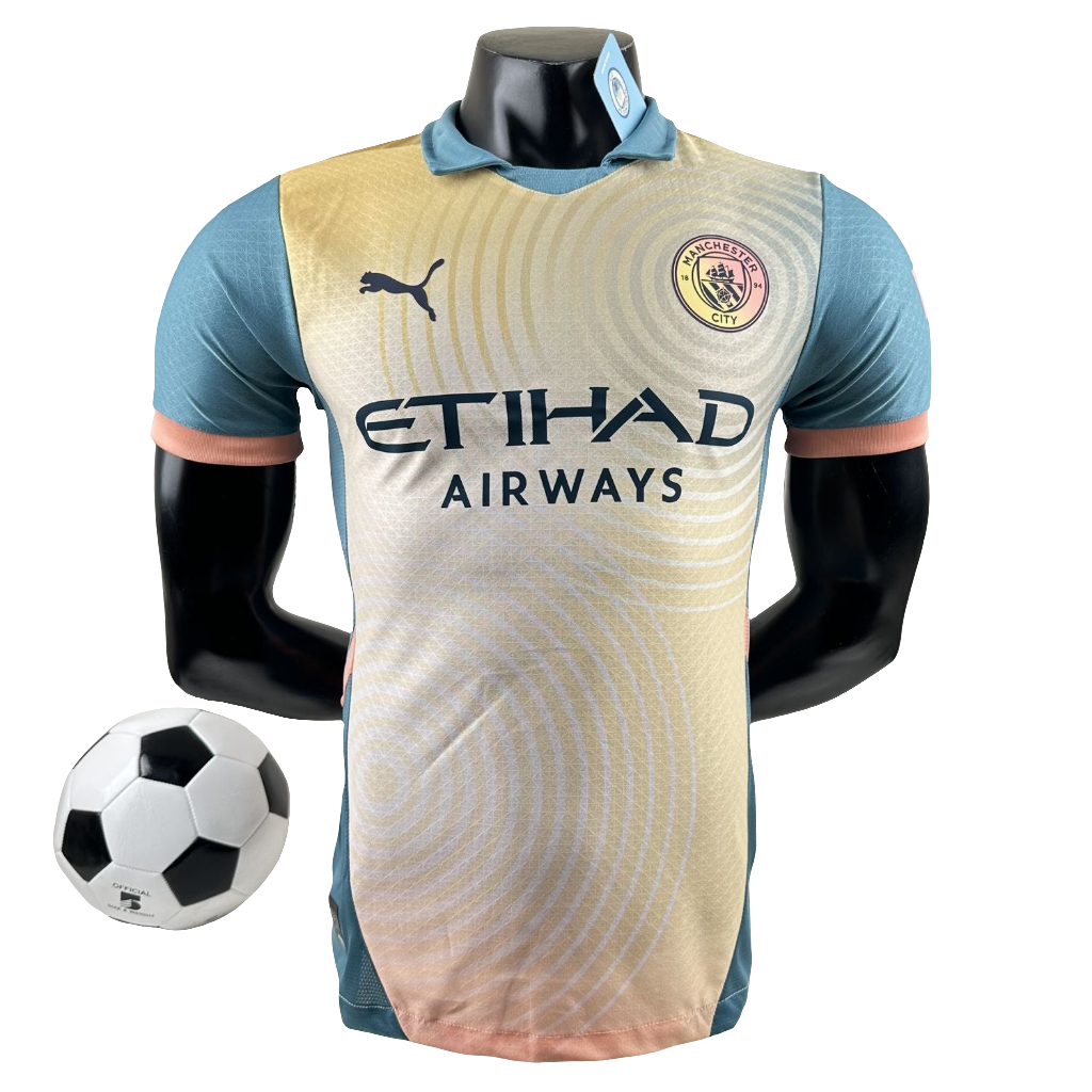 Camisa Manchester City IV 2024/25 - Jogador Masculina