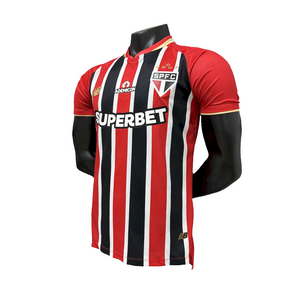Camisa São Paulo ll 25/26 S/N Jogador New Balance Masculina - Vermelho+ Branco