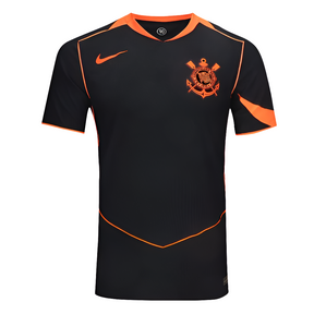 Camisa Corinthians III 25/26 s/n Torcedor Nike Total 90 Masculina - Preto+Laranja