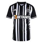 Camisa Atlético Mineiro I 23/24 s/n° Torcedor Adidas Masculina - Preto+Branco