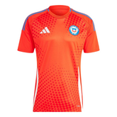 Camisa Chile I 24/25 Adidas Masculina - Vermelha