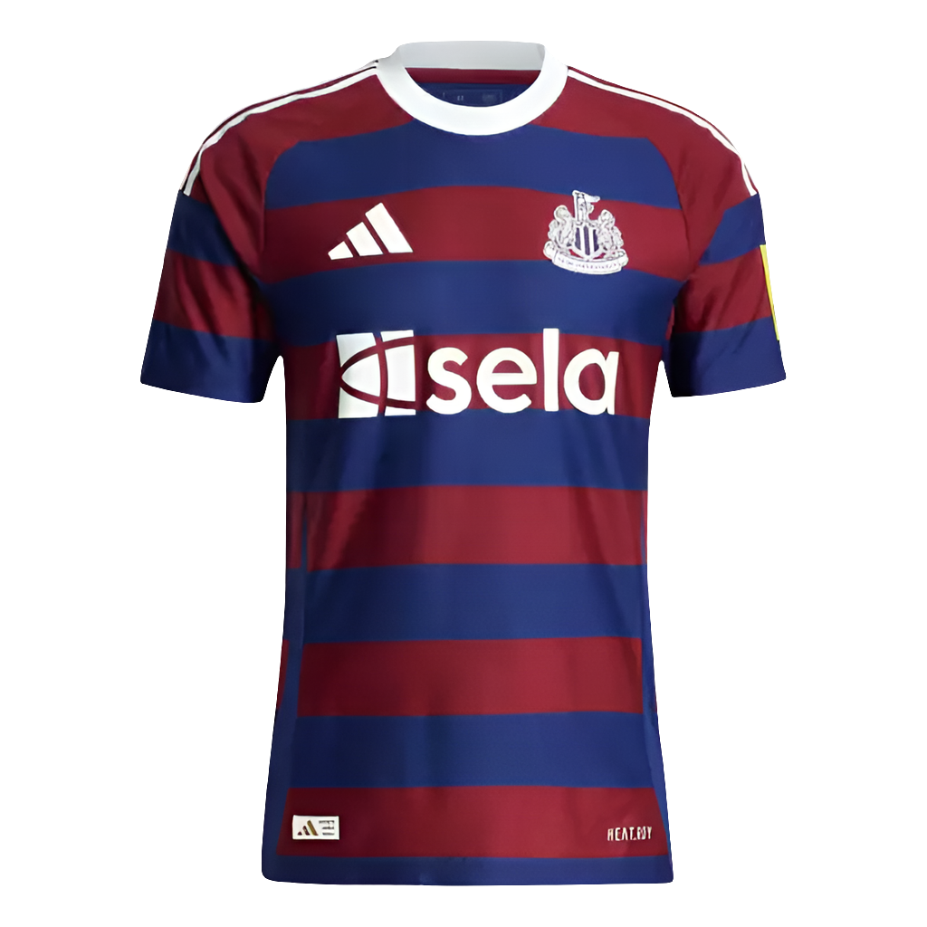 Camisa Newcastle II 24/25 Grená e Azul - Adidas - Masculino Torcedor