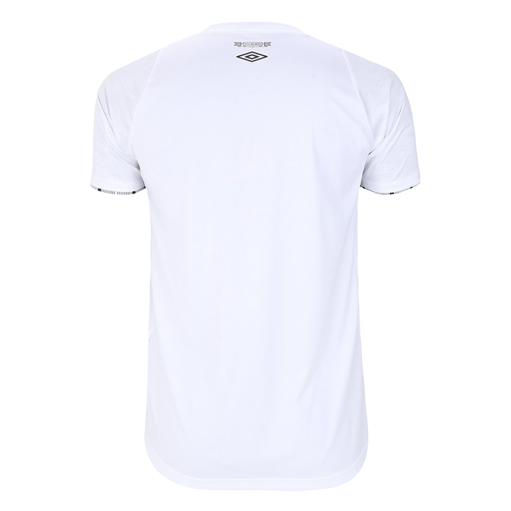 Camisa Santos I 24/25 s/n° Torcedor Umbro Masculina - Branco+Preto