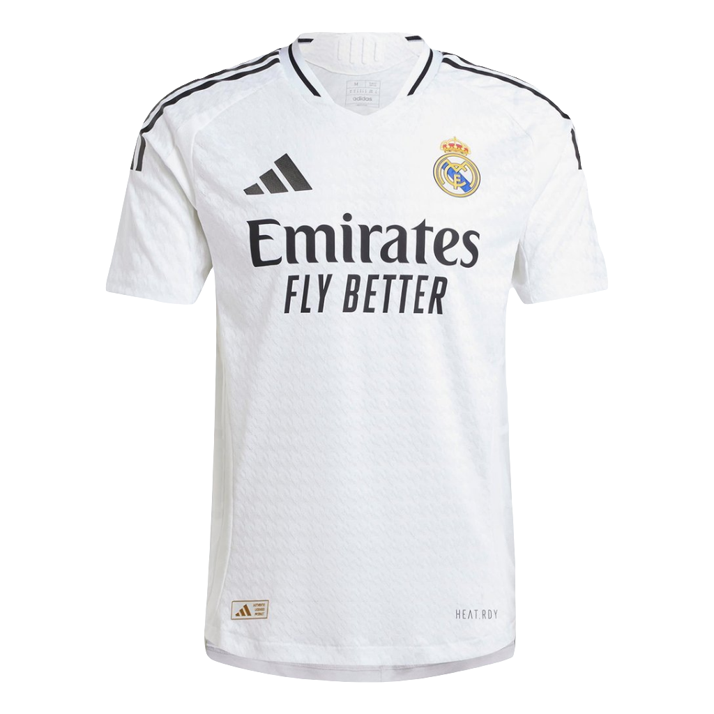 Camisa Real Madrid Home Adidas 24/25 s/n° Jogador Masculina - Branco