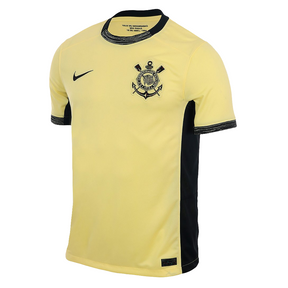 Camisa Corinthians III 23/24 s/n° Torcedor Nike Masculina - Preto+Dourado