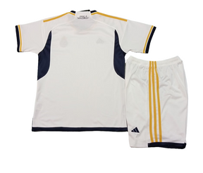 Kit Infantil Real Madrid Home 23/24 - Branco