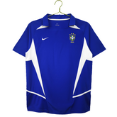 Camisa Seleção brasileira Nike 2002/03 Azul - Versão Retrô - Masculina