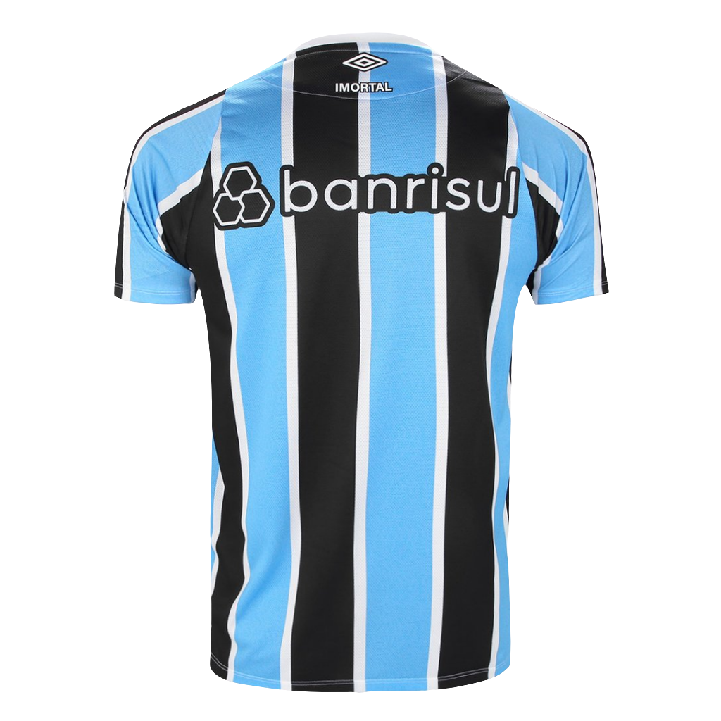 Camisa Grêmio I 24/25 s/n° Torcedor Umbro Masculina - Azul+Preto