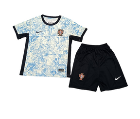 Kit Infantil Seleção Portugal ll 2024/25 - Azul e Branco