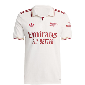 Camisa Arsenal III 2025/26 Off-White - Adidas - Masculino Torcedor