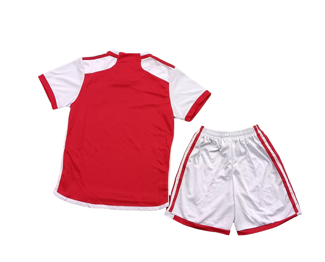 Kit Internacional Infantil I 24/25 s/n° Torcedor Adidas - Vermelho+Branco