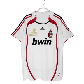 Camisa Ac Milan 2006/07 - Versão Retrô Masculino - Branca