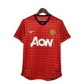 Camisa Manchester United Home Retrô 12/13 - Vermelho
