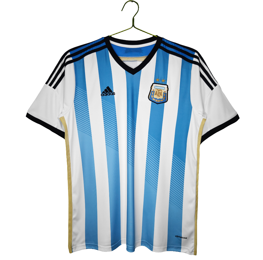 Camisa Seleção Argentina 2014/15 Adidas - Versão Retrô - Masculina