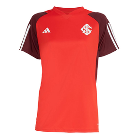 Camisa Internacional 24/25 Treino Adidas Feminina - Vermelho