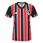 Camisa São Paulo II 24/25 s/n° Torcedor New Balance Feminina - Vermelho+Branco