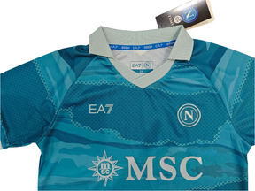 Kit Infantil Napoli 2025/26 - Torcedor - Azul