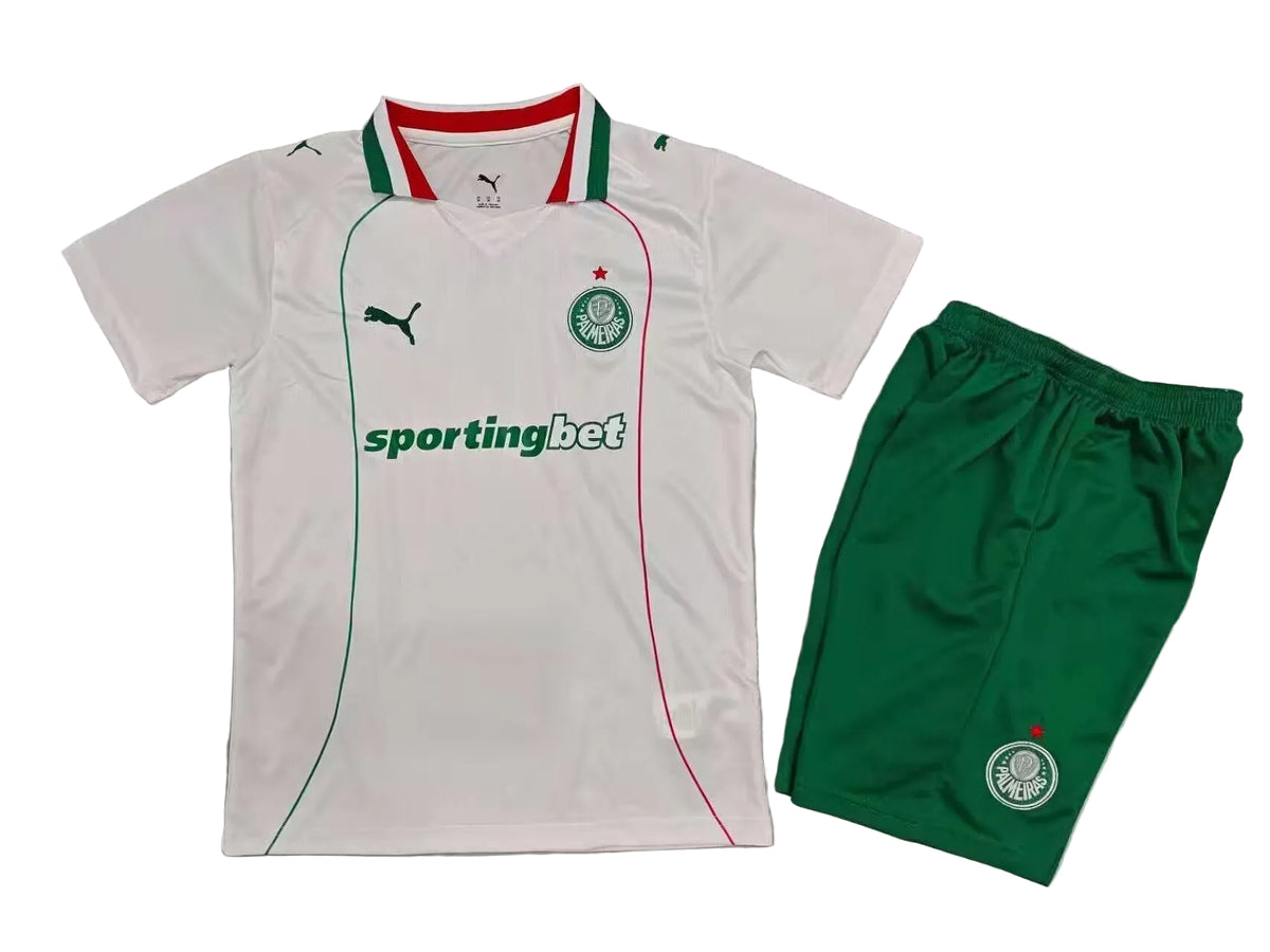 Kit Infantil Palmeiras Puma ll 2026/27 - Torcedor - Branca