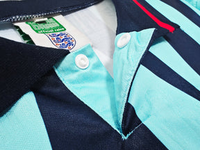 Camisa Seleção Inglaterra Away 1992/93 - Versão Retrô - Azul - Masculina