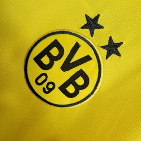 Camisa Borussia Dortmund Home 23/24 s/nº Torcedor Puma Masculina - Amarelo+Preto
