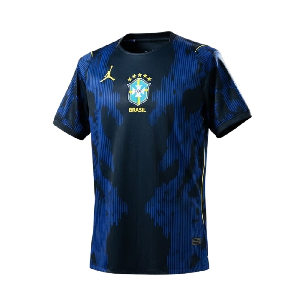Camisa Seleção Brasil II 2026 - Masculina Nike Torcedor - Azul e Preto