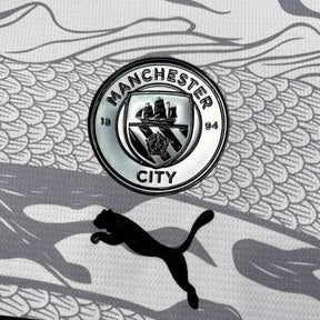 Camisa Manchester City Edição Especial Ano Chinês 23/24 - Masculino Torcedor - Branco