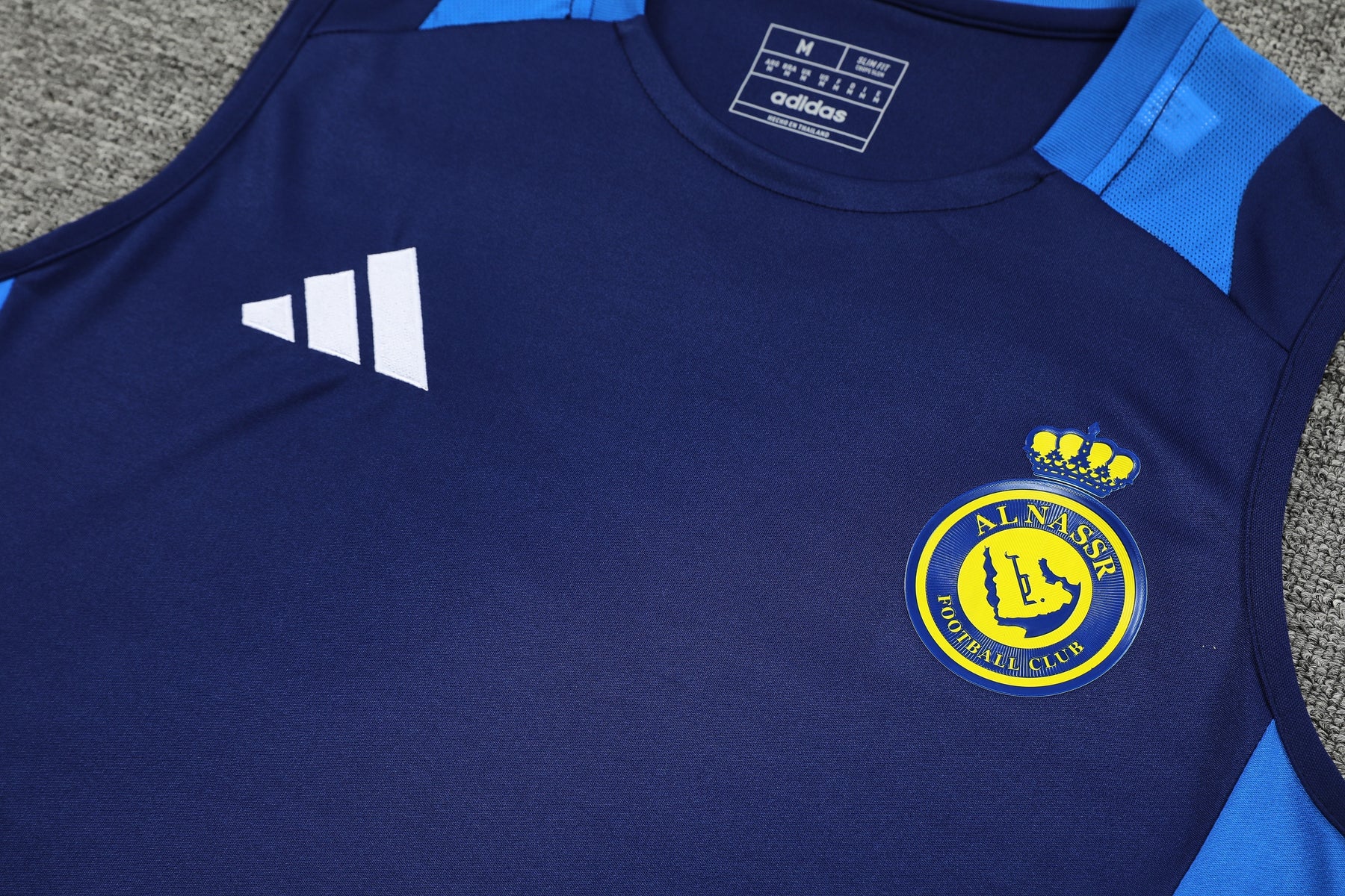 Kit de Treino All-Nassr Nike 24/25 Camisa e Bermuda - Azul