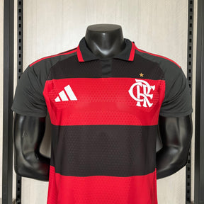 Camisa Flamengo I 26/27 s/n Jogador Adidas Masculina - Vermelho+Preto