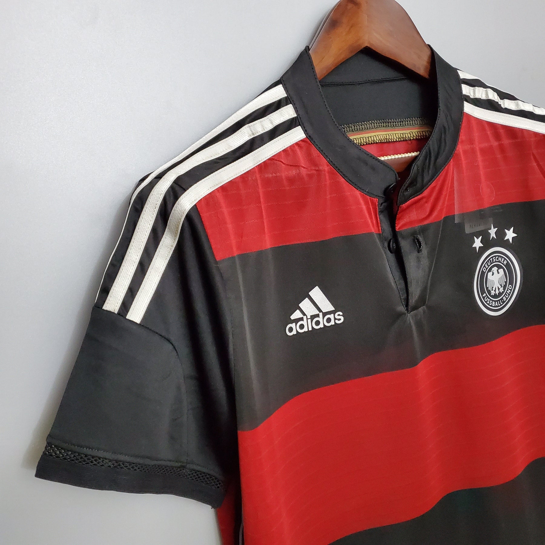 Camisa Seleção Alemanha Retro 2014 II Rubro-negra Adidas