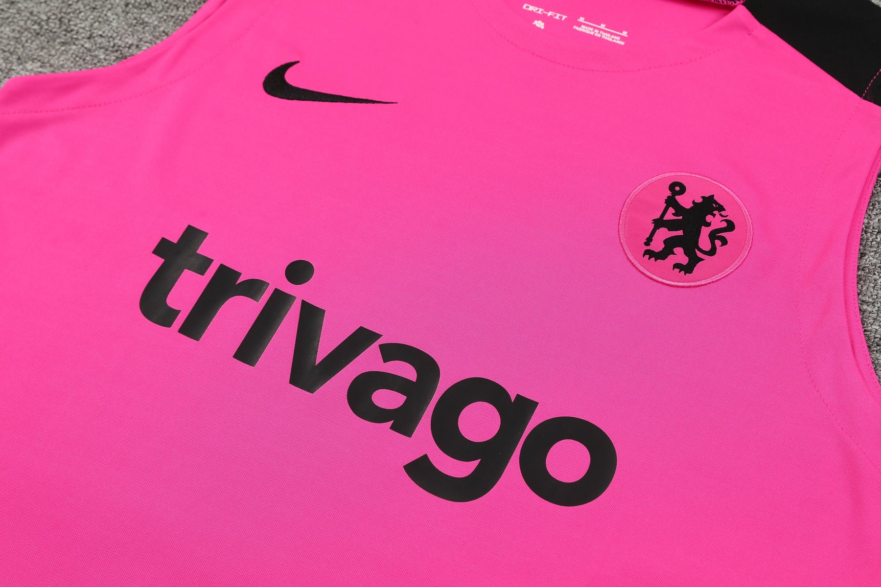 Kit de Treino Chelsea Nike 24/25 - Camisa e Bermuda-Rosa