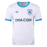 Camisa Olympique de Marseille I 2024/25 Torcedor Masculina - Branca