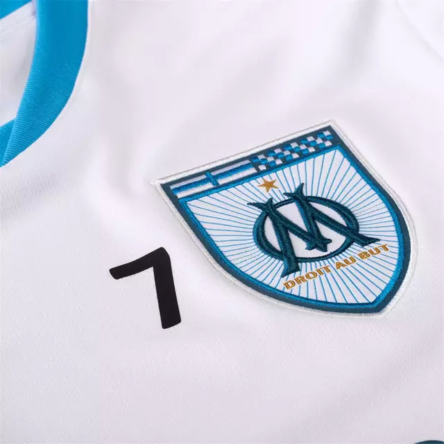 Camisa Olympique de Marseille I 2024/25 Torcedor Masculina - Branca