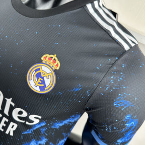 Camisa Real Madrid 2024-25 Edição Especial - Versão Jogador - preto azul