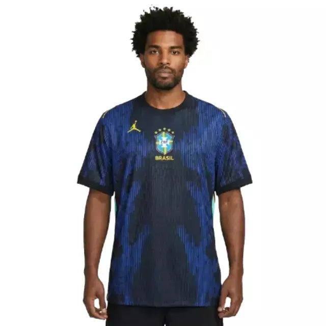 Camisa Seleção Brasil II 2026 - Masculina Nike Jogador - Azul e Preto