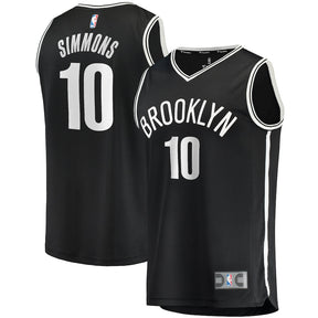 Regata NBA Brooklyn Nets Kevin Durant Fanáticos Fast Break - Preta - Icon Edition - Masculina