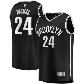 Regata NBA Brooklyn Nets Kevin Durant Fanáticos Fast Break - Preta - Icon Edition - Masculina