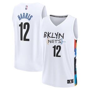 Regata NBA Brooklyn Nets Nike 2022/23 - Branca Swingman City Edition - Masculina