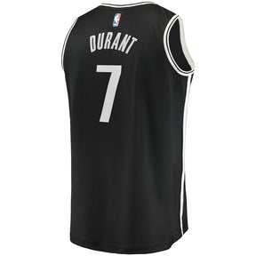 Regata NBA Brooklyn Nets Kevin Durant Fanáticos Fast Break - Preta - Icon Edition - Masculina