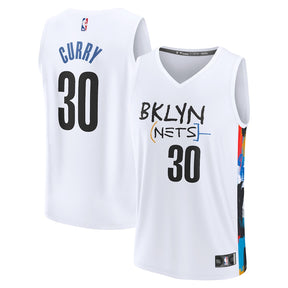 Regata NBA Brooklyn Nets Nike 2022/23 - Branca Swingman City Edition - Masculina