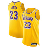 Regata NBA Los Angeles Lakers Nike 2022/23- Amarela - Icon Edition - Masculina